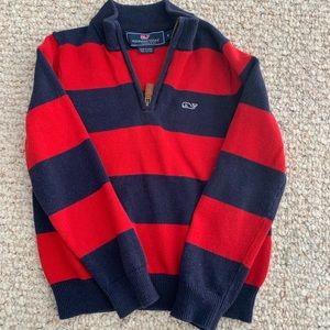 Vineyard Vines 3/4 zipper sweater